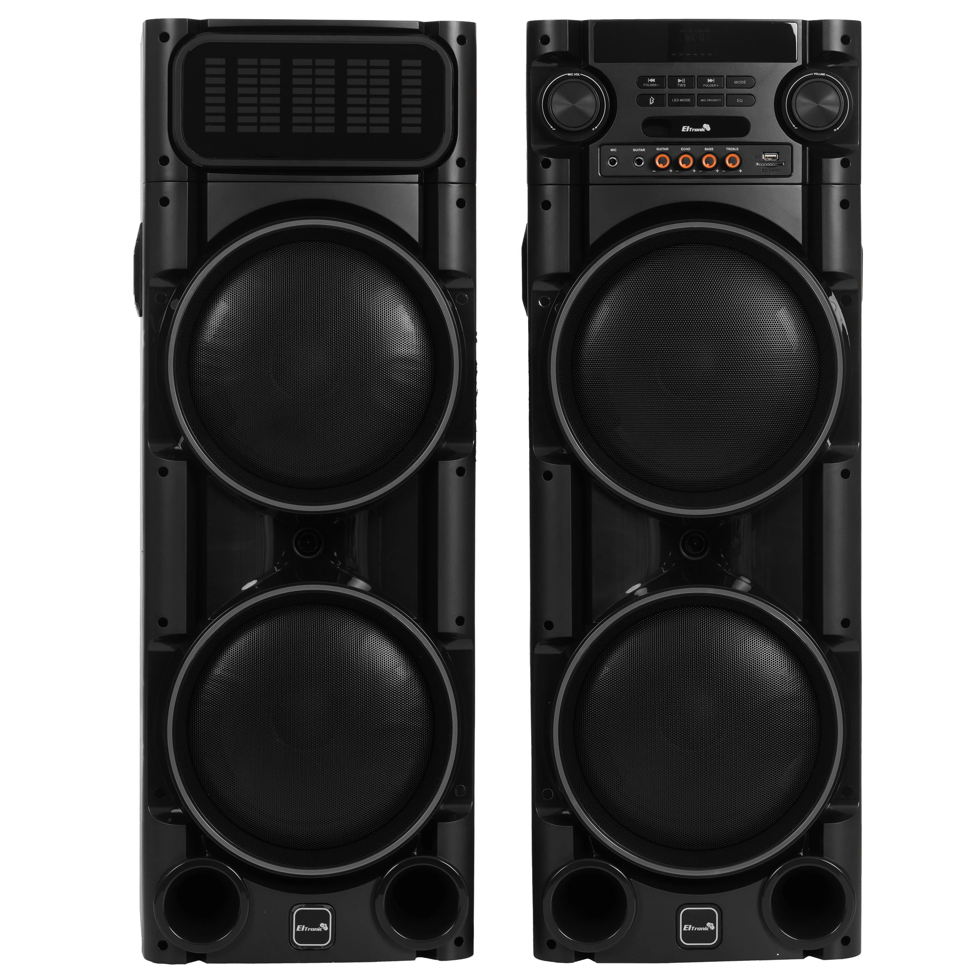 Портативная колонка ELTRONIC с TWS 30-53 CRAZY BOX, динамик 4шт/8, (комплект 2 колонки) 1 Портативная колонка ELTRONIC с TWS 30-53 CRAZY BOX, динамик 4шт/8, (комплект 2 колонки) 1