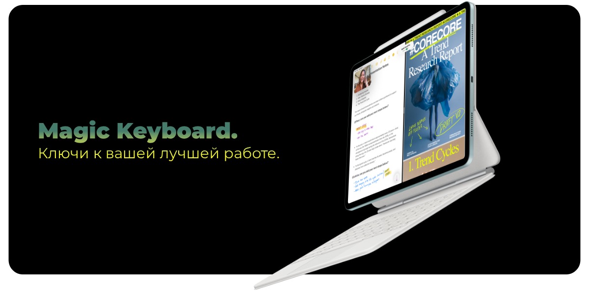 Планшет Apple iPad Air 2025 MCA14LL/A M3 4.05 8C 8/256Gb 11" IPS 2360x1640 iOS серый космос 10 Apple-iPad-Air-2025-M3-09