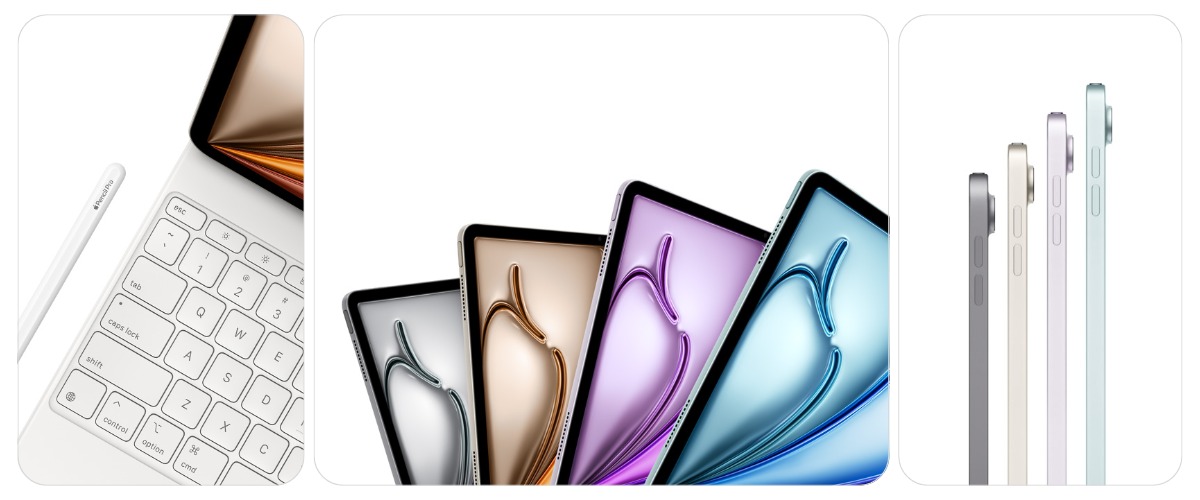 Планшет Apple iPad Air 2025 MCA14LL/A M3 4.05 8C 8/256Gb 11" IPS 2360x1640 iOS серый космос 2 Apple-iPad-Air-2025-M3-14