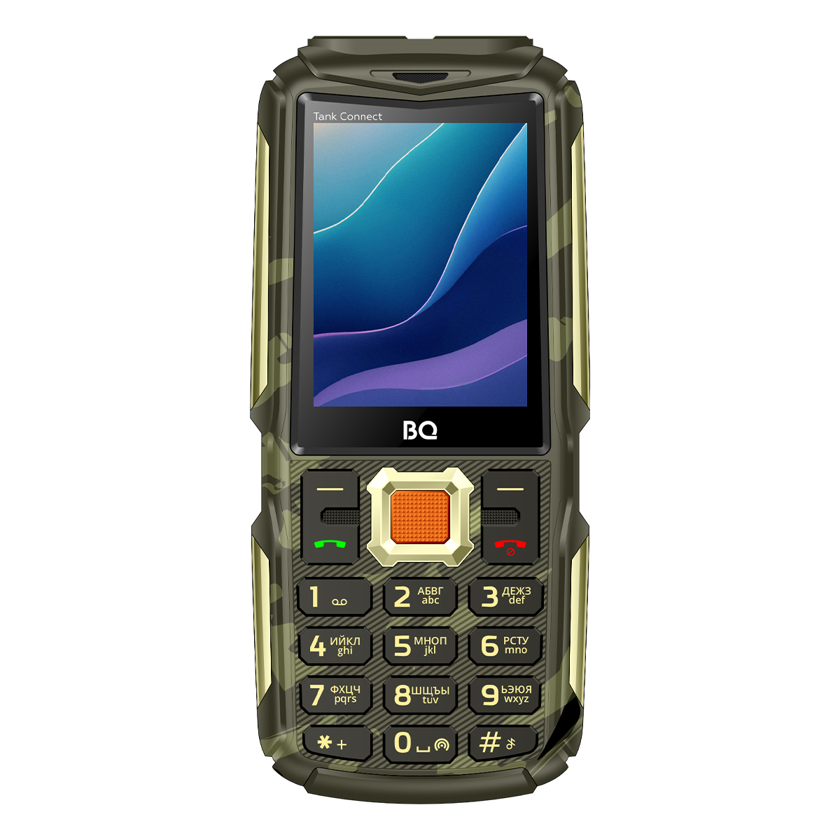 Мобильный телефон BQ-2430L Tank Connect Camouflage+Gunmetal Dual SIM 3 Мобильный телефон BQ-2430L Tank Connect Camouflage+Gunmetal Dual SIM 3