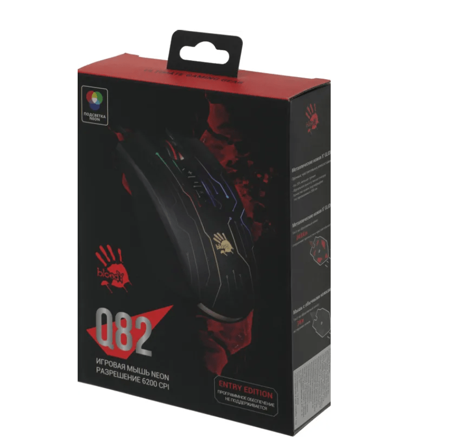 Мышь игровая A4Tech Bloody Q82 9 Мышь игровая A4Tech Bloody Q82 9