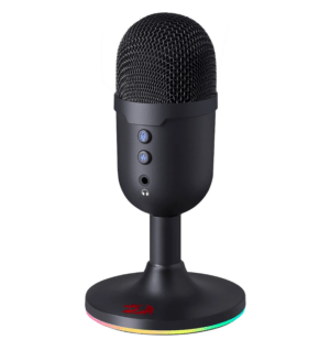 Игровой стрим микрофон Redragon Pulsar GM303 RGB (Чувствительность 45дБ; Диапазон частот 50-20000 Гц 1
