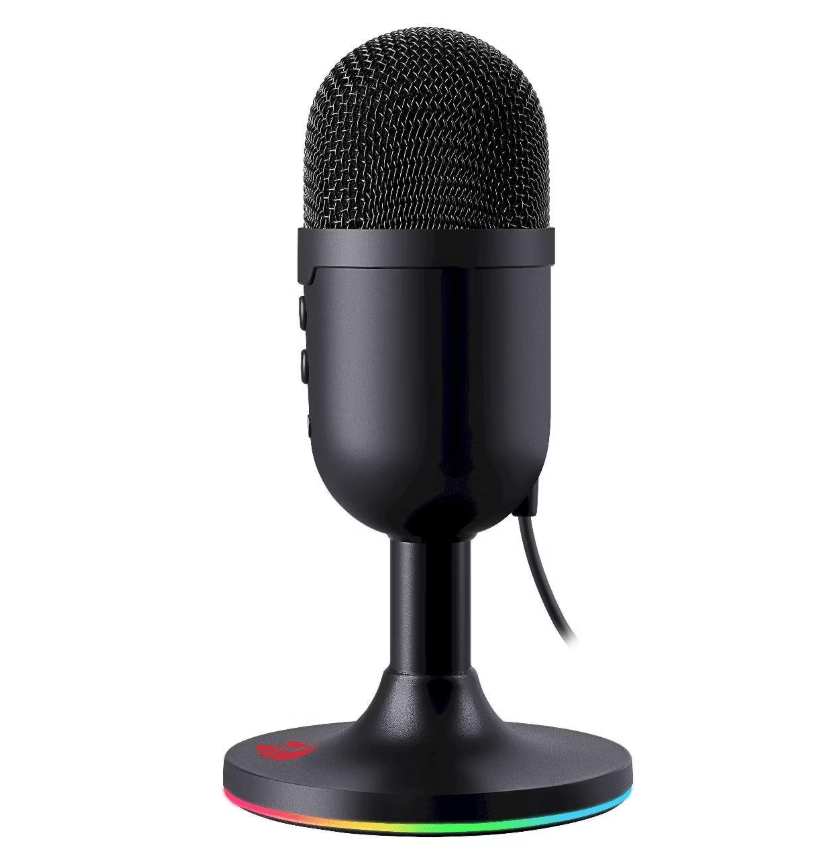 Игровой стрим микрофон Redragon Pulsar GM303 RGB (Чувствительность 45дБ; Диапазон частот 50-20000 Гц 2 Игровой стрим микрофон Redragon Pulsar GM303 RGB (Чувствительность 45дБ; Диапазон частот 50-20000 Гц 2