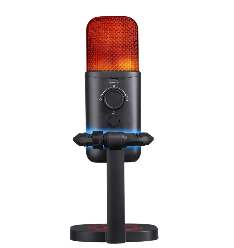 Игровой стрим микрофон Redragon Echowave GM305 (проводной, настольный, -42 дБ, от 30 Гц до 18000 Гц, 4 Игровой стрим микрофон Redragon Echowave GM305 (проводной, настольный, -42 дБ, от 30 Гц до 18000 Гц, 4
