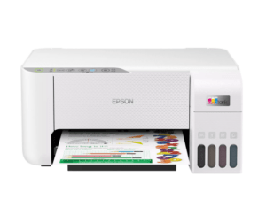 МФУ Epson L3256 Wi-Fi, белый (цветная печать, A4, 5760x1440 dpi, ч/б - 10 стр/мин (А4), USB Type-B, 1