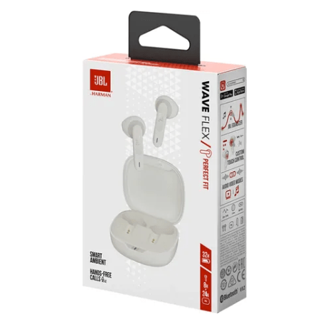 Беспроводные наушники JBL Wave Flex TWS White EU 9 Беспроводные наушники JBL Wave Flex TWS White EU 9
