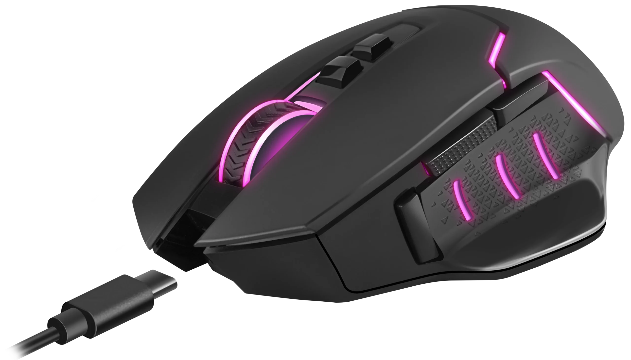 Мышь беспроводная игровая Redragon Mirage Pro, RGB, черный 5 Мышь беспроводная игровая Redragon Mirage Pro, RGB, черный 5