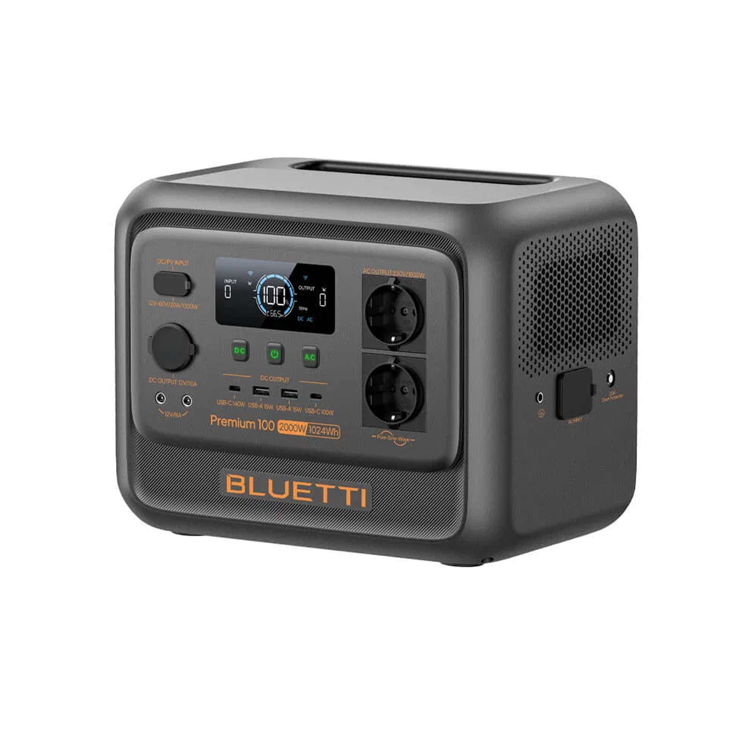 Портативная зарядная станция Bluetti Premium 100 V2 /1800Вт/1024Втч 2 Портативная зарядная станция Bluetti Premium 100 V2 /1800Вт/1024Втч 2