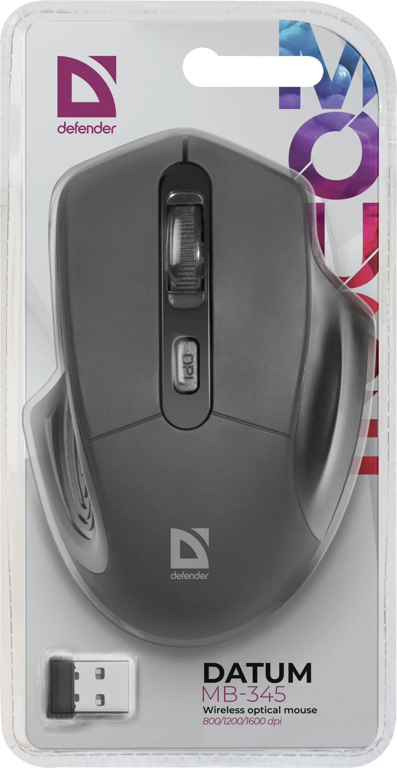 Мышь беспроводная Defender Datum MB-345 черный 8 Мышь беспроводная Defender Datum MB-345 черный 8