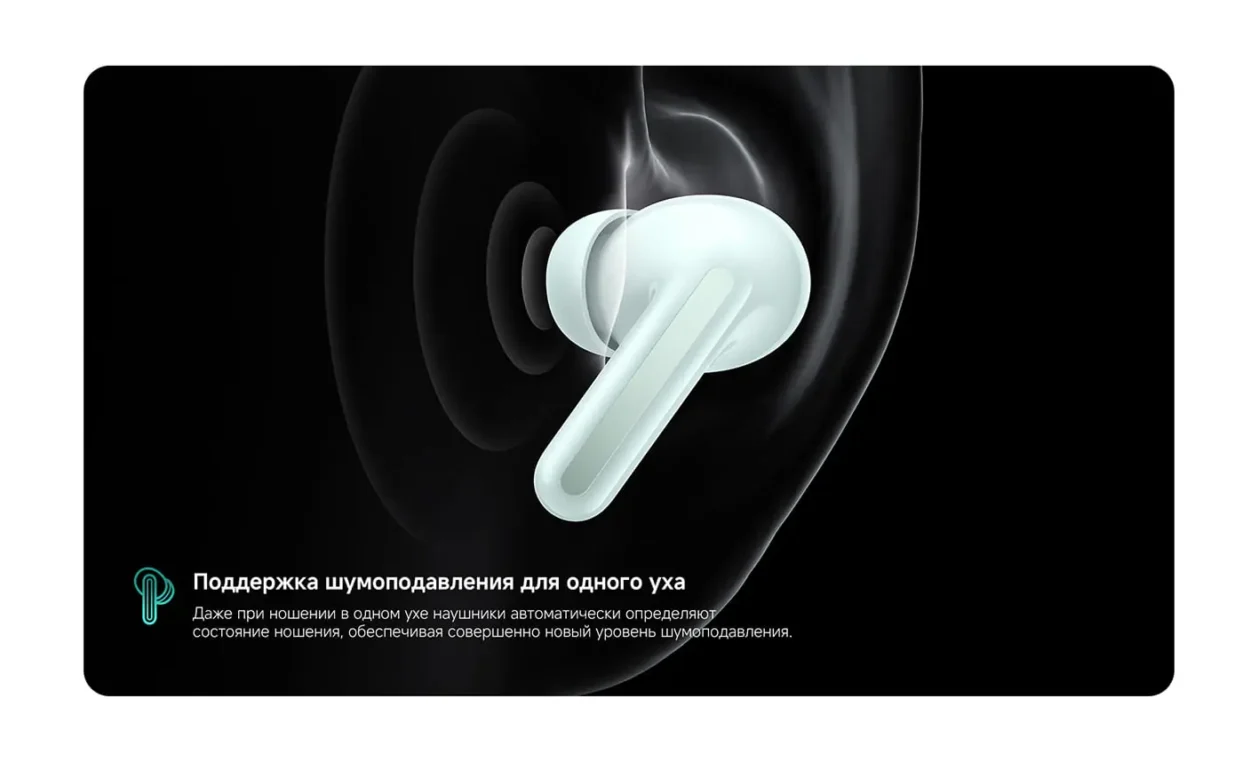 Беспроводные наушники Xiaomi Redmi Buds 6 BHR9245GL Green GL 11 Беспроводные наушники Xiaomi Redmi Buds 6 BHR9245GL Green GL 11