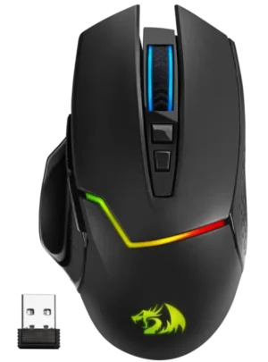 Мышь беспроводная игровая Redragon Mirage Pro, RGB, черный 1