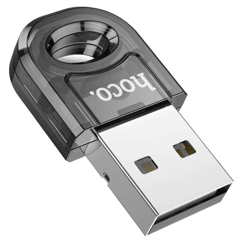 Hoco UA28 USB BT adapter transparent black 3 Hoco UA28 USB BT adapter transparent black 3