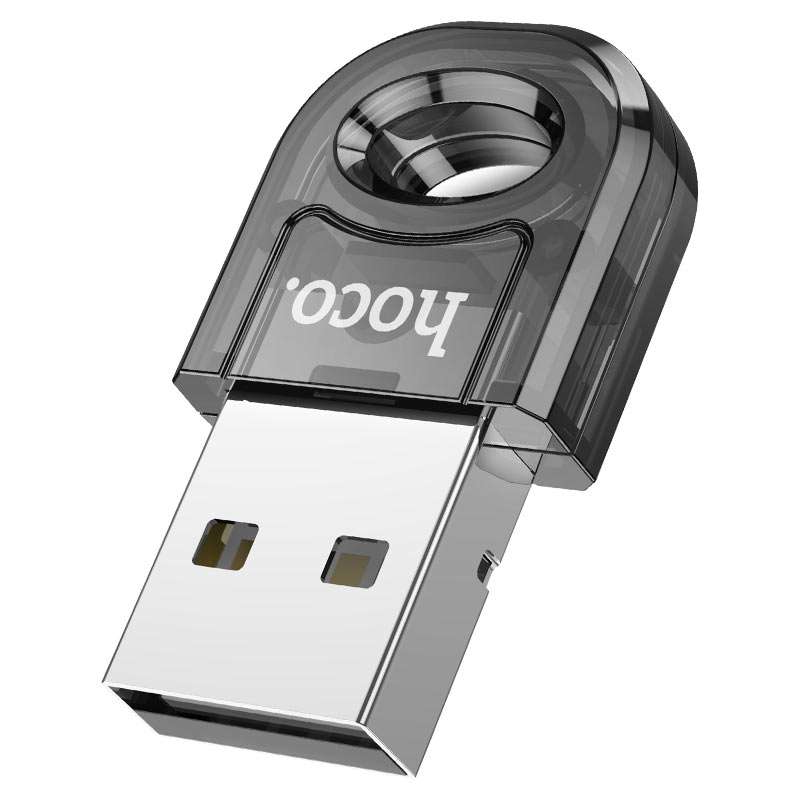 Hoco UA28 USB BT adapter transparent black 2 Hoco UA28 USB BT adapter transparent black 2