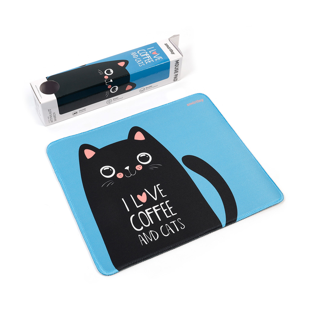 Коврик Smartbuy Cat S-size, 280*230*3мм (SBMP-104-CT) 2 Коврик Smartbuy Cat S-size, 280*230*3мм (SBMP-104-CT) 2