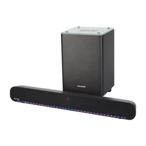 Аудиосистема Microlab Rockbar500, саундбар с сабвуфером, Bluetooth, черный (Питание от сети 220 В; 2 1 Аудиосистема Microlab Rockbar500, саундбар с сабвуфером, Bluetooth, черный (Питание от сети 220 В; 2 1