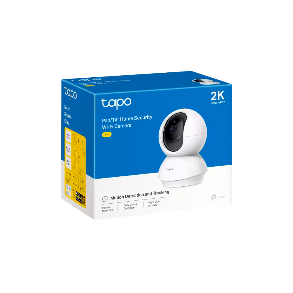 Видеокамера IP TP-Link Tapo C210 3.83-3.83мм, белая 7 Видеокамера IP TP-Link Tapo C210 3.83-3.83мм, белая 7