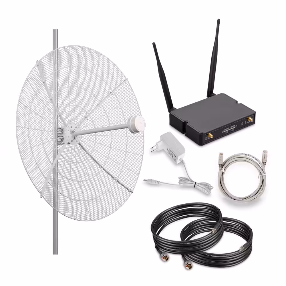 Комплект 3G/4G интернета KSS27-R6-G 2 Комплект 3G/4G интернета KSS27-R6-G 2