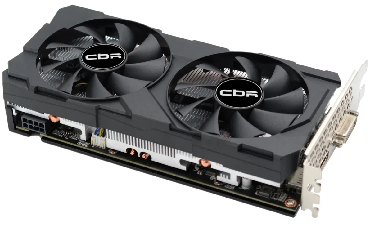 Видеокарта CBR RTX2060 6G (VGA-STX2060-6G-RTL), 192BIT, GDDR6, 1365-1680Mhz, 160W (DVI/HDMI/DP) 4 Видеокарта CBR RTX2060 6G (VGA-STX2060-6G-RTL), 192BIT, GDDR6, 1365-1680Mhz, 160W (DVI/HDMI/DP) 4