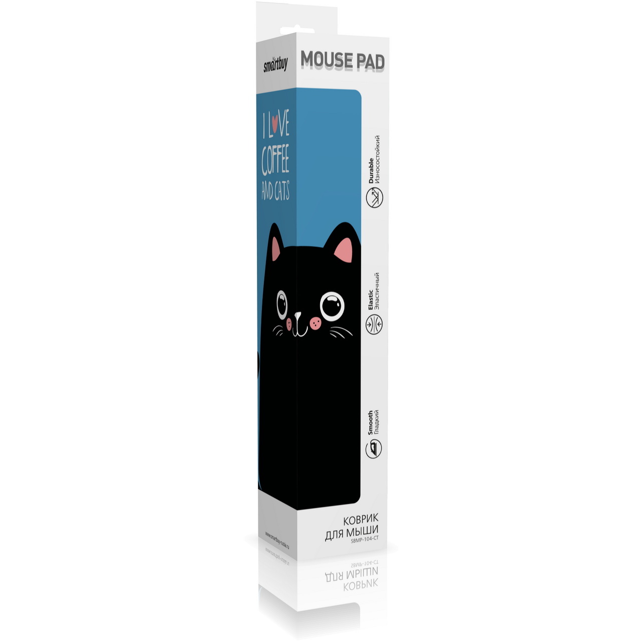 Коврик Smartbuy Cat S-size, 280*230*3мм (SBMP-104-CT) 3 Коврик Smartbuy Cat S-size, 280*230*3мм (SBMP-104-CT) 3