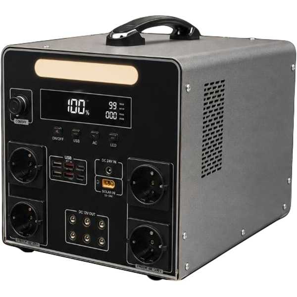 Портативная зарядная станция YONGMIN CY-LG2.3 2000W/2307Wh 1 Портативная зарядная станция YONGMIN CY-LG2.3 2000W/2307Wh 1