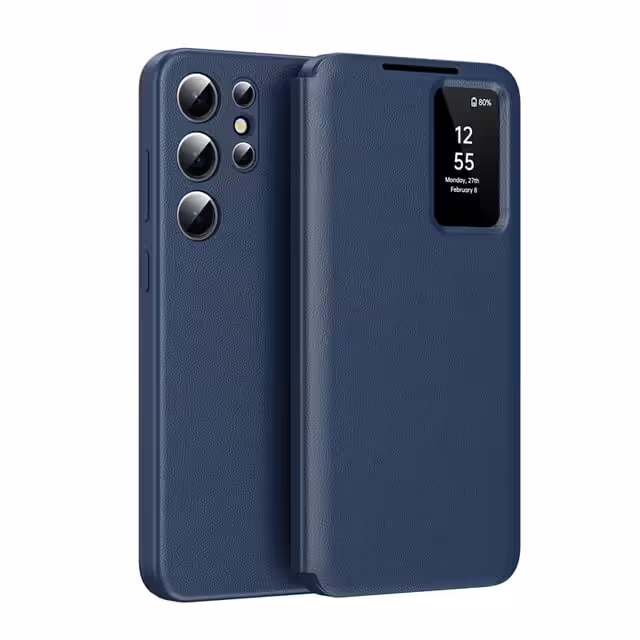 Чехол-книжка Smart View Wallet Case S25 Ultra Blue 1 Чехол-книжка Smart View Wallet Case S25 Ultra Blue 1