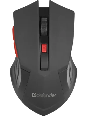 Мышь беспроводная Defender Accura MM-275, красный 1