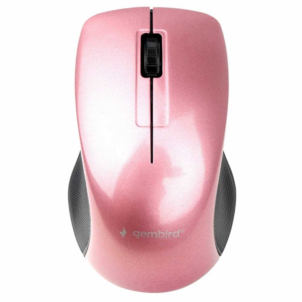 Мышь беспроводная Gembird MUSW-370, розовый, USB 1 Мышь беспроводная Gembird MUSW-370, розовый, USB 1