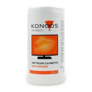 Чистящие салфетки Konoos KBF-100 для LED/LCD/TFT 100 шт. 1