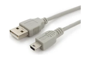 Кабель USB - miniUSB Cablexpert CC-USB2-AM5P-3-N 0.9m, серый 1