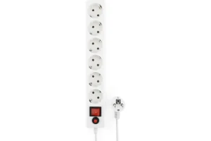 Сетевой фильтр Гарнизон ECL-6-W-5, 5м, 6 розеток, белый 1