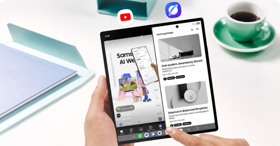 Смартфон Samsung Galaxy Z Fold 8 Ultra (F976B) 12/512 Violet Shadow 3