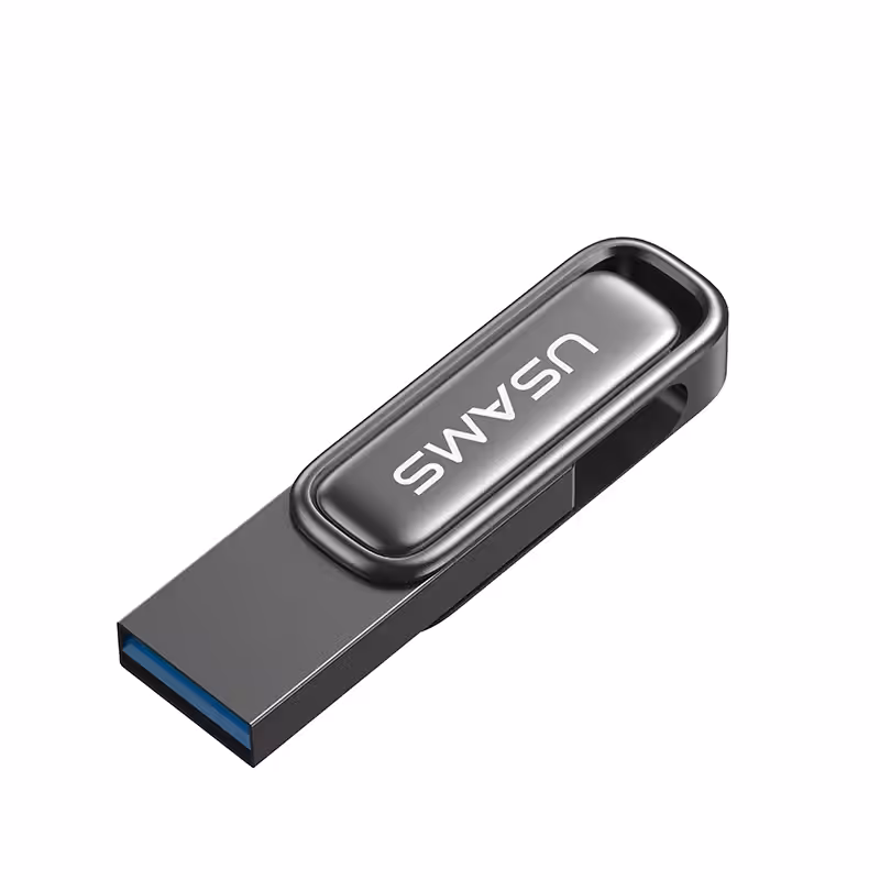 USB Flash USAMS US-ZB331 32Gb 3.0 Zinc Alloy Rotating tarnish 2 USB Flash USAMS US-ZB331 32Gb 3.0 Zinc Alloy Rotating tarnish 2