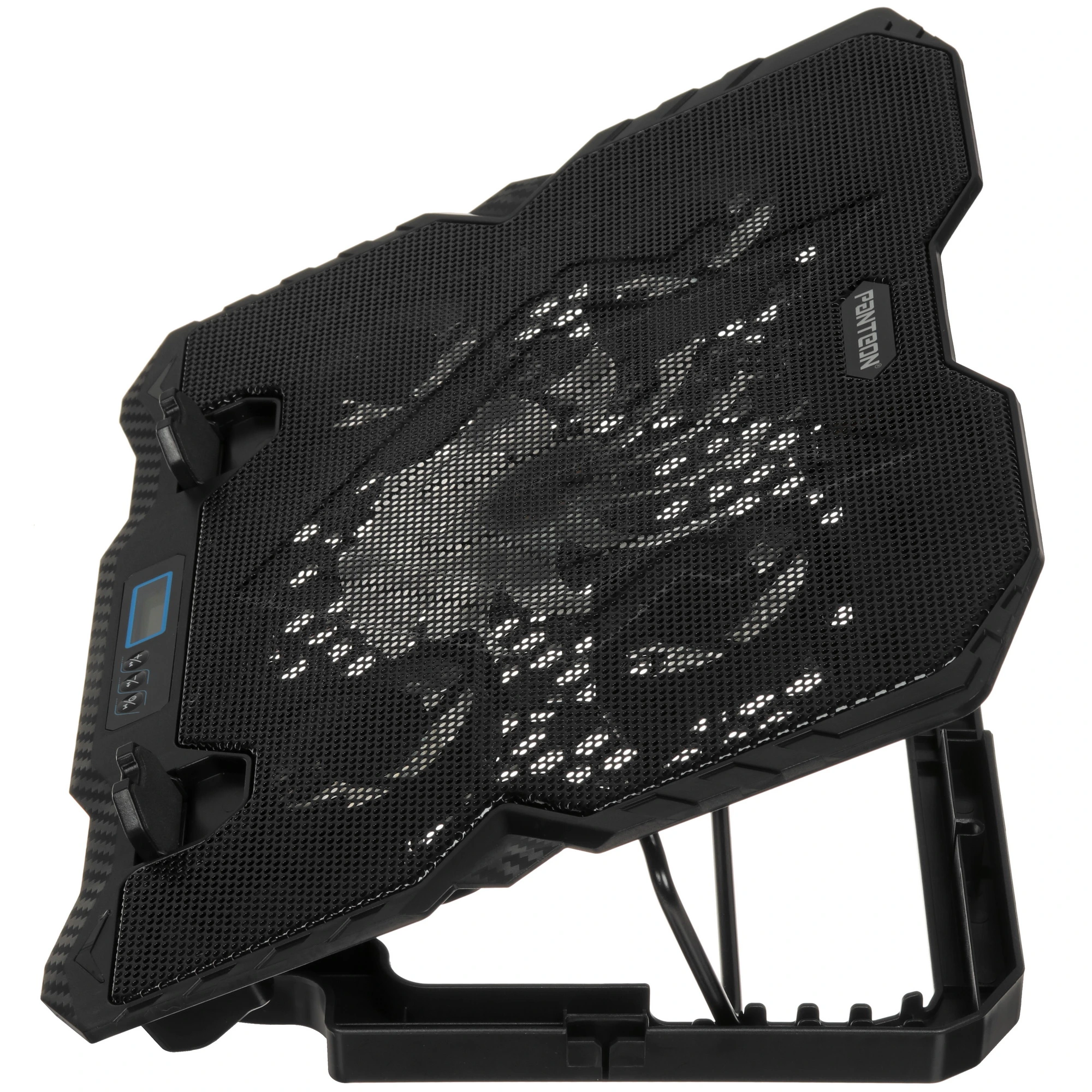 Охлаждающая подставка для ноутбука PANTEON CP-155L Black 9"-16", USB, 5 вентиляторов 4 Охлаждающая подставка для ноутбука PANTEON CP-155L Black 9"-16", USB, 5 вентиляторов 4