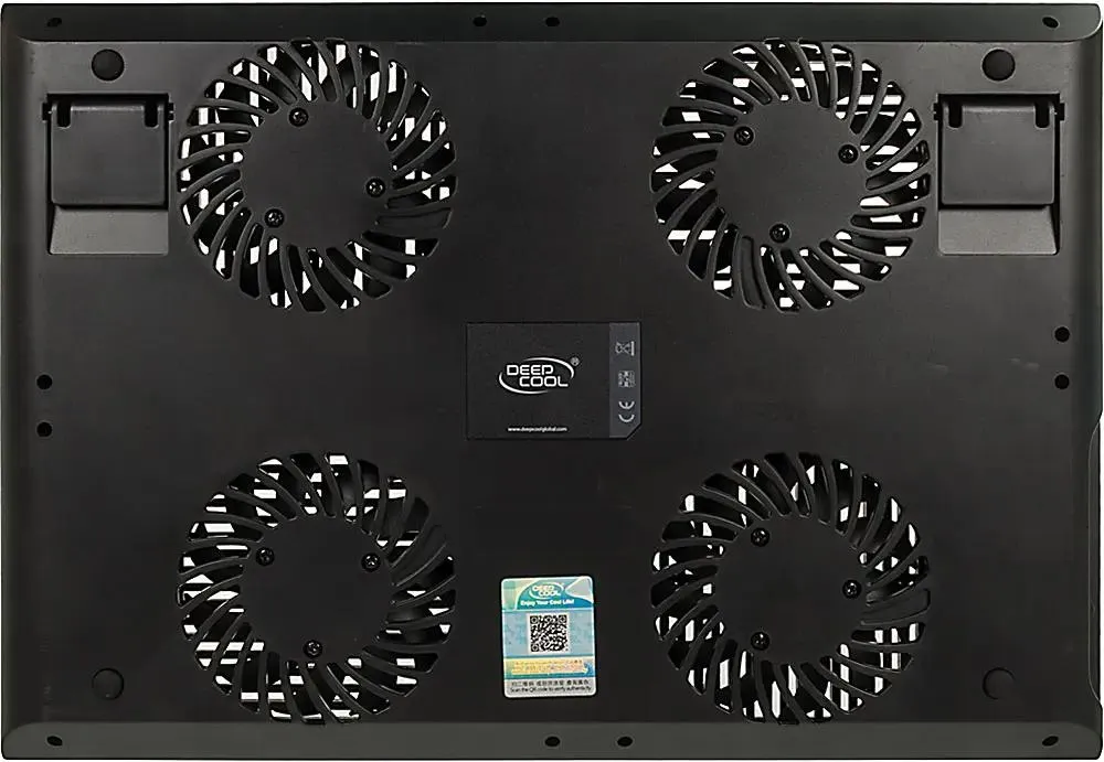 Охлаждающая подставка для ноутбука Deepcool Multi Сore X8 (17"), черный 4 Охлаждающая подставка для ноутбука Deepcool Multi Сore X8 (17"), черный 4