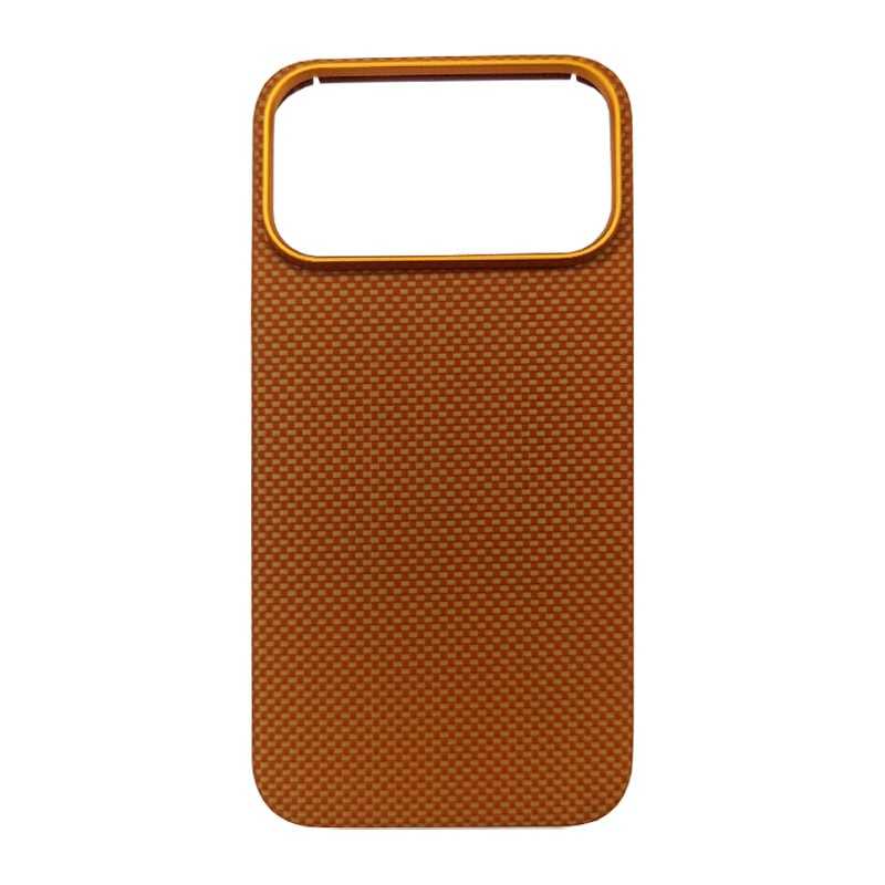 Чехол Kevlar Case MagSafe for iPhone 17Pro Orange 1 Чехол Kevlar Case MagSafe for iPhone 17Pro Orange 1