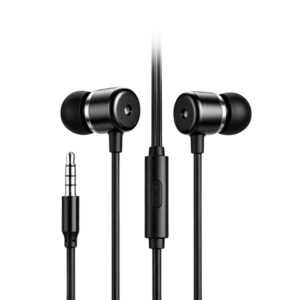 Наушники G-ON GE-HS01 3.5мм с микрофон. вакуум черные 1 Наушники G-ON GE-HS01 3.5мм с микрофон. вакуум черные 1