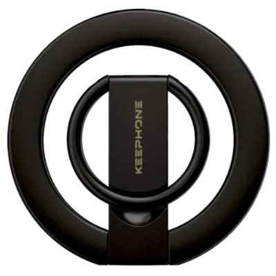 Магнитное кольцо-подставка Keephone Magclasp AC-09 black 1 Магнитное кольцо-подставка Keephone Magclasp AC-09 black 1