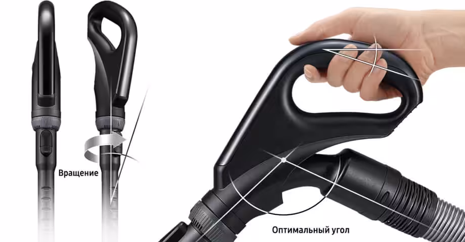 Пылесос Samsung VC20M257AWR красный 3