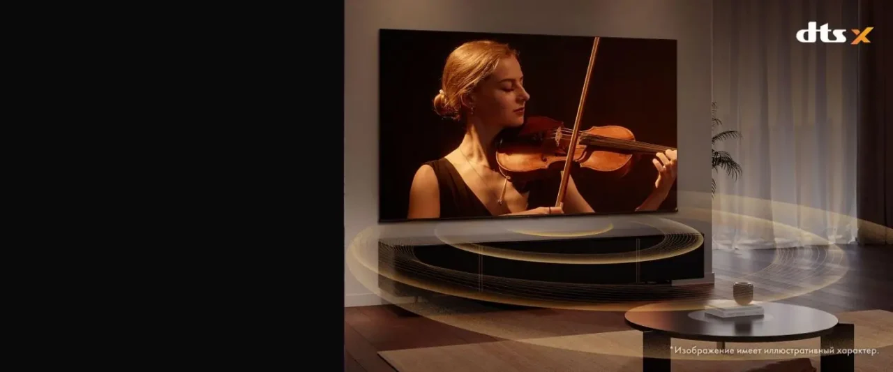 Телевизор Hisense 55A6S, 4K Ultra HD, Smart TV HomeOS, MEMC, черный 7