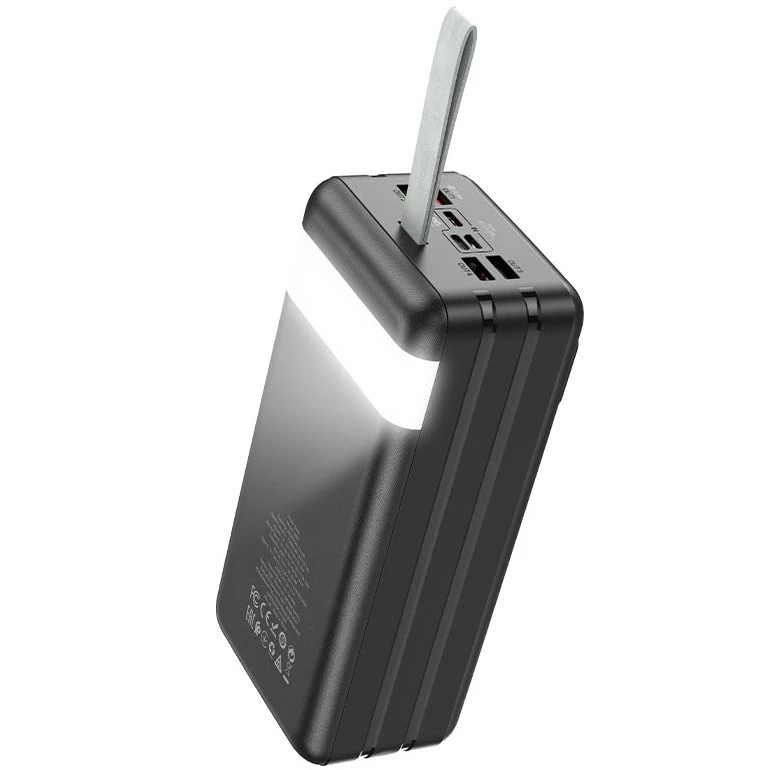 Power Bank Hoco J86B Electric 22.5W fully compatible power bank(60000mAh) black 4 Power Bank Hoco J86B Electric 22.5W fully compatible power bank(60000mAh) black 4