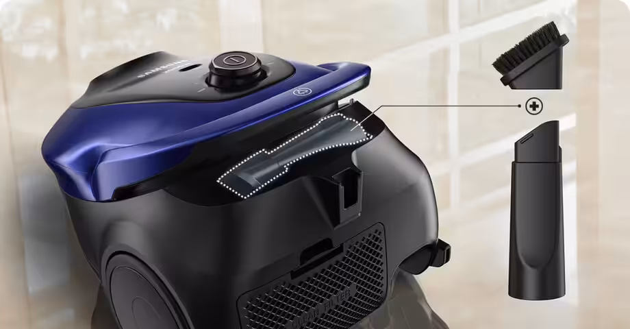 Пылесос Samsung VC20M257AWR красный 4