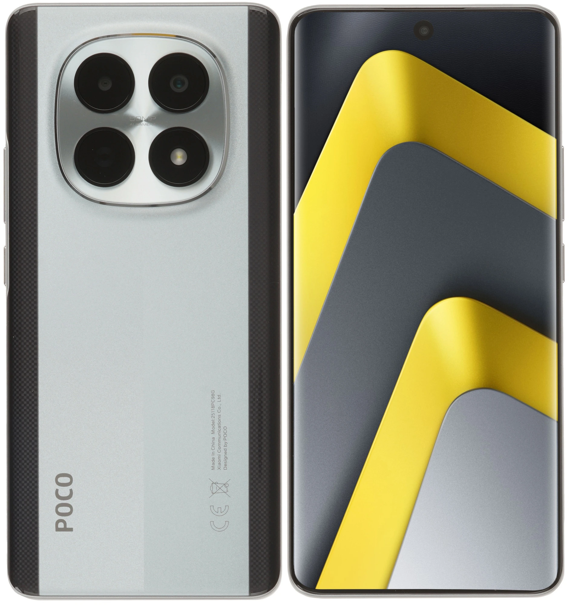 Смартфон Xiaomi POCO M8 5G 12/512 GB Silver RU 1 Смартфон Xiaomi POCO M8 5G 12/512 GB Silver RU 1