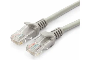 Патчкорд UTP Cablexpert PP12-3M кат.5e, 3м, литой, многожильный (серый) 1 Патчкорд UTP Cablexpert PP12-3M кат.5e, 3м, литой, многожильный (серый) 1