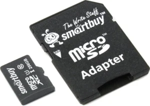 Карта памяти MicroSDXC UHS-I Card 256Gb Smartbuy (c адаптером) 1