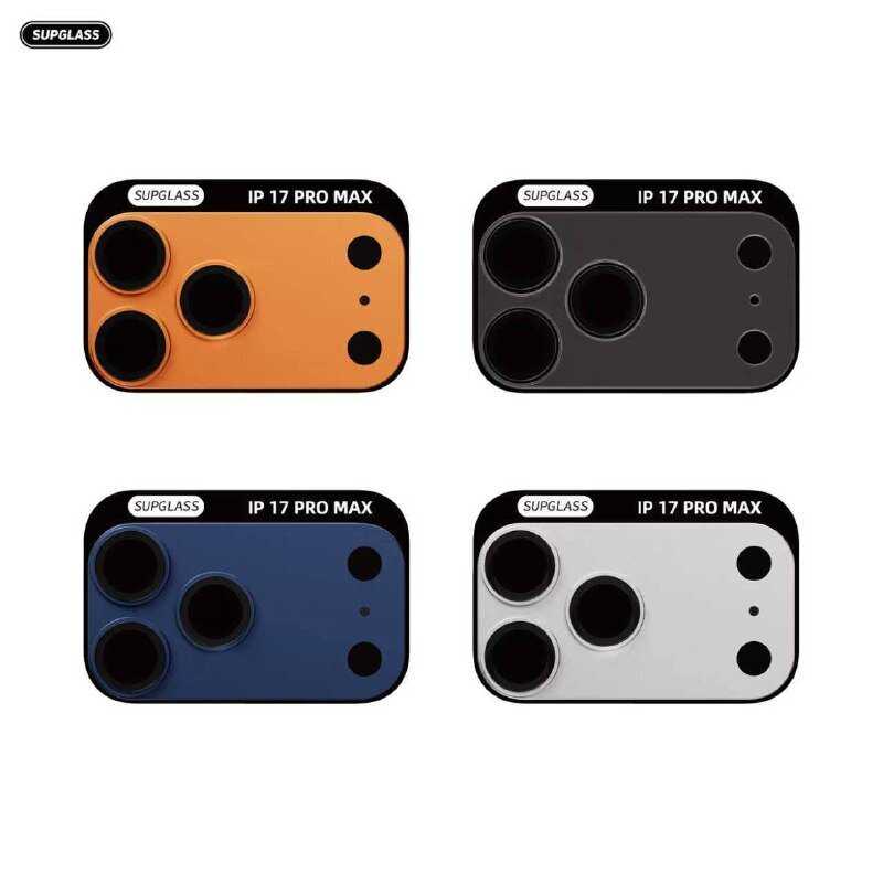 Пластина на камеру SG-36 All-In-One(Metal+Glass) for iPhone 17ProMax Orange 1 Пластина на камеру SG-36 All-In-One(Metal+Glass) for iPhone 17ProMax Orange 1