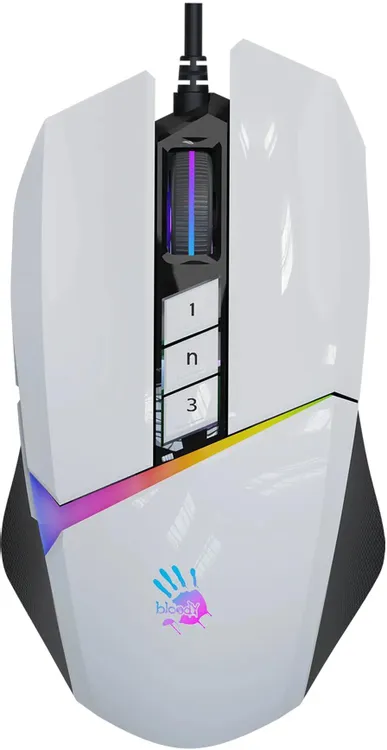 Мышь игровая A4Tech Bloody W60 Max, белый 1 Мышь игровая A4Tech Bloody W60 Max, белый 1