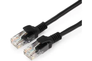 Патчкорд UTP Cablexpert PP12-7.5M/BK кат.5e, 7.5м, литой, многожильный (чёрный) 1 Патчкорд UTP Cablexpert PP12-7.5M/BK кат.5e, 7.5м, литой, многожильный (чёрный) 1