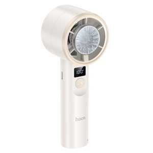 Вентилятор HOCO HX612 Ice pack series handheld fan white 1 Вентилятор HOCO HX612 Ice pack series handheld fan white 1