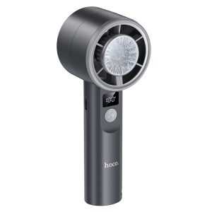 Вентилятор HOCO HX612 Ice pack series handheld fan black 1 Вентилятор HOCO HX612 Ice pack series handheld fan black 1