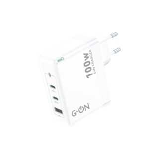 СЗУ G-ON USB/2USB-C GF-511 PD100W+QC 3.0 GaN белый 1